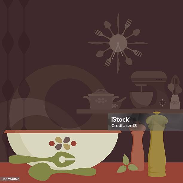 주방 장비 1970-1979 년에 대한 스톡 벡터 아트 및 기타 이미지 - 1970-1979 년, 샐러드, 1960-1969 년