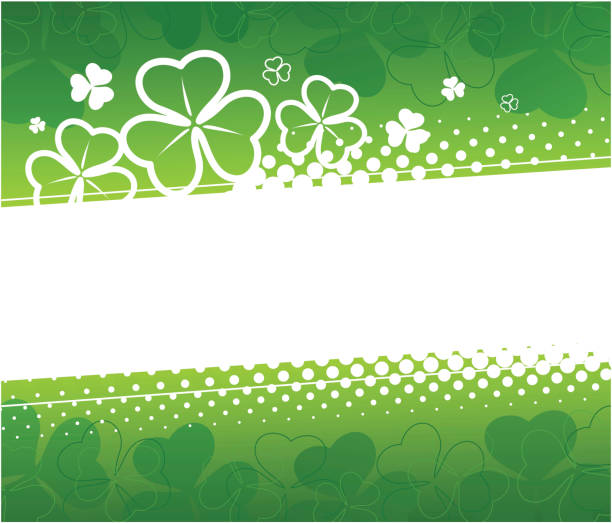 St. Patrick's Day background St. Patrick's Day background month of march stock illustrations