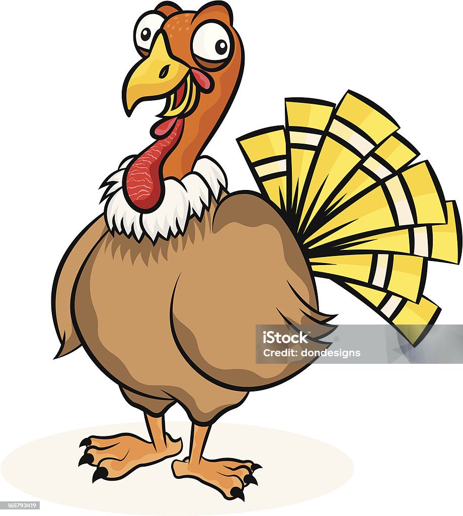 Turkey Stock Illustration - Download Image Now - Cartoon, Turkey - Bird,  Turkey Meat - iStock