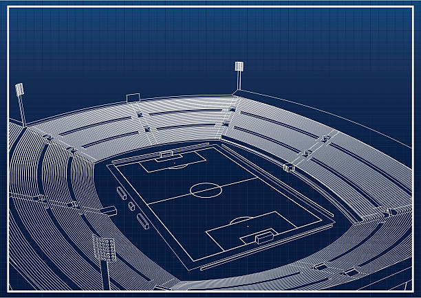 Free download of soccer stadium 3d model vector graphics and illustrations