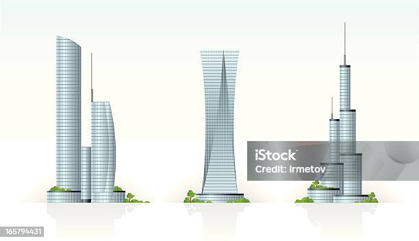 Towers - Arte vetorial de stock e mais imagens de Exterior de edifício - Exterior de edifício, Indústria de construção, Vetor