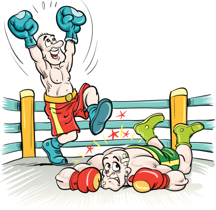Illustration of knockout.