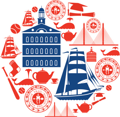 A set of Boston themed icons. See below for more travel images and other city and country icon sets. If you can't see a set you require, message me I take requests!