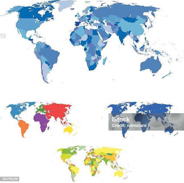 세계 지도에 대한 스톡 벡터 아트 및 기타 이미지 - 지도, 0명, 국경