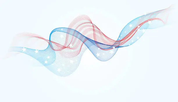 Vector illustration of Patriotic background