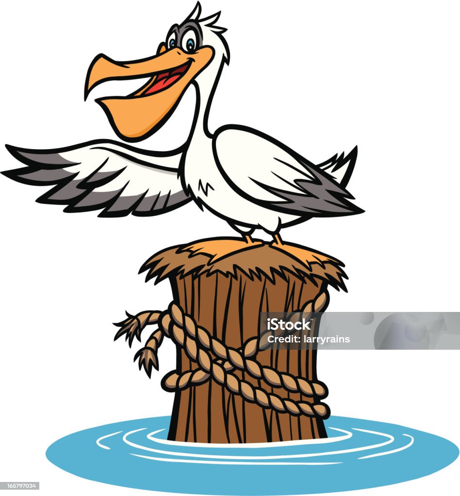 Pelican Pelican stock vector