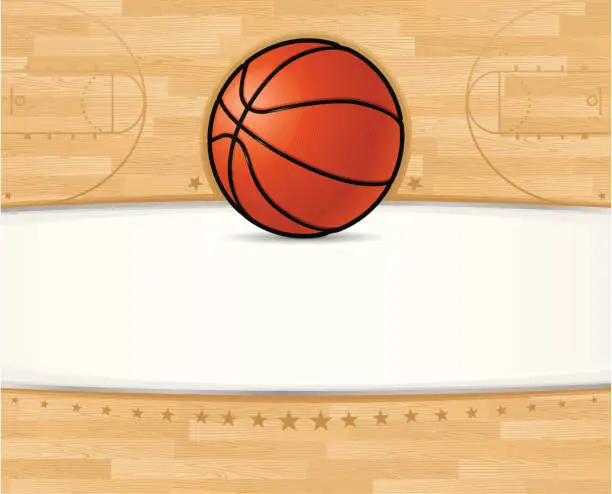 Vector illustration of Basketball Background