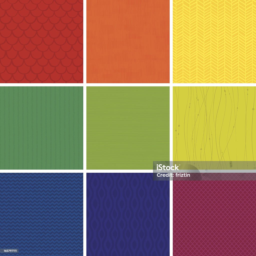 Seamless Pattern set Seamless Pattern - set of 9. Part of a Series stock vector