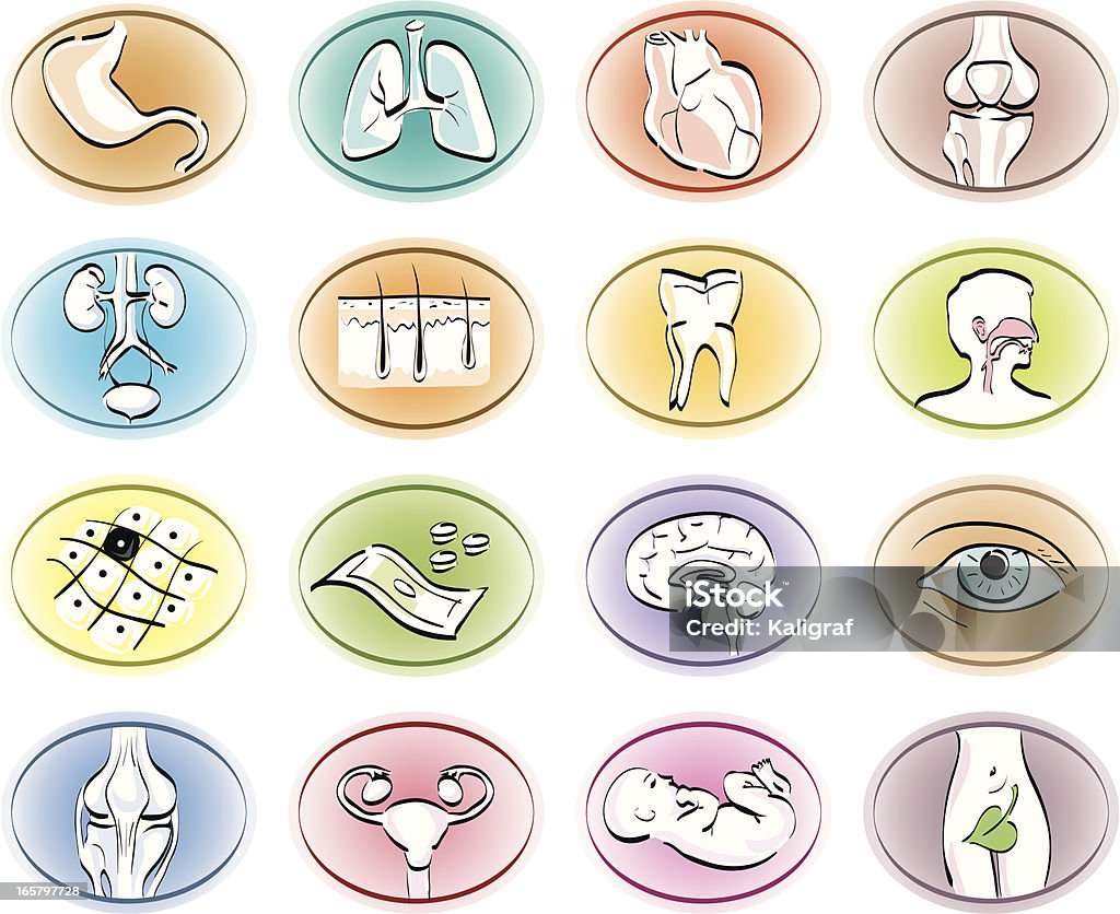 Medical icônes - clipart vectoriel de Icône libre de droits