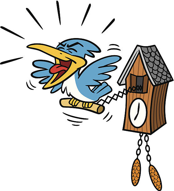 740+ Cuckoo Clock Stock Illustrations, Royalty-Free Vector Graphics ...