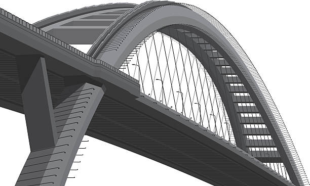 zopfmuster-übernachtungen - cable stayed bridge illustrations stock-grafiken, -clipart, -cartoons und -symbole