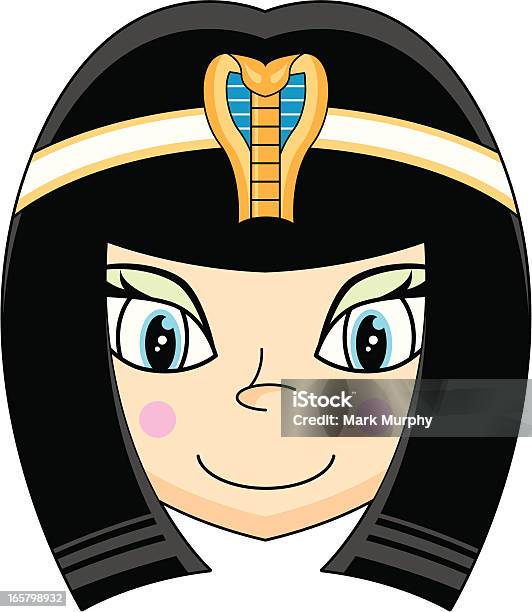 エジプト女王 Cleoptras の顔 - 1人のベクターアート素材や画像を多数ご用意 - 1人, イラストレーション, エジプト文化