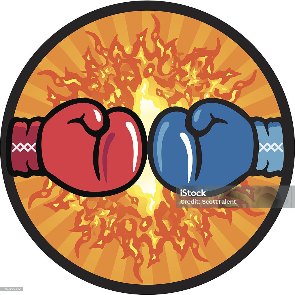 Boxing Gloves - Векторная графика Боксёрская перчатка роялти-фри