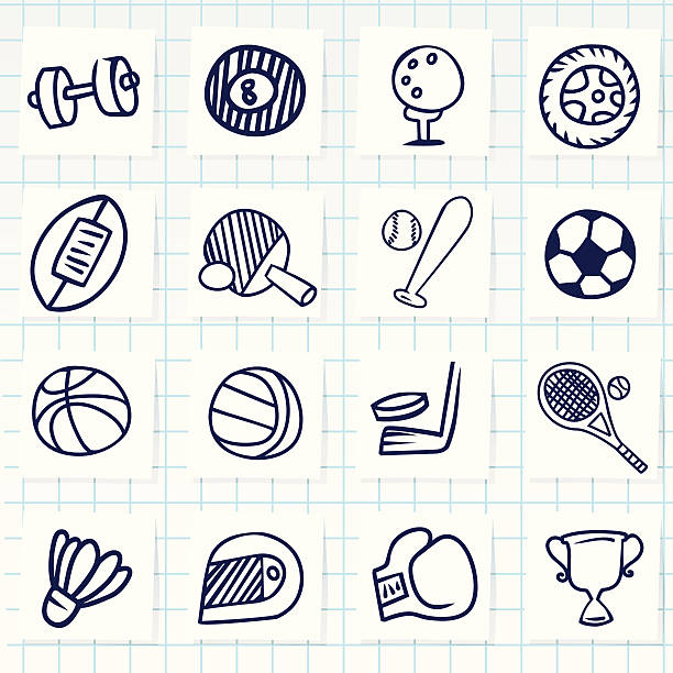 ilustrações de stock, clip art, desenhos animados e ícones de ícone de desporto - snooker ilustrações
