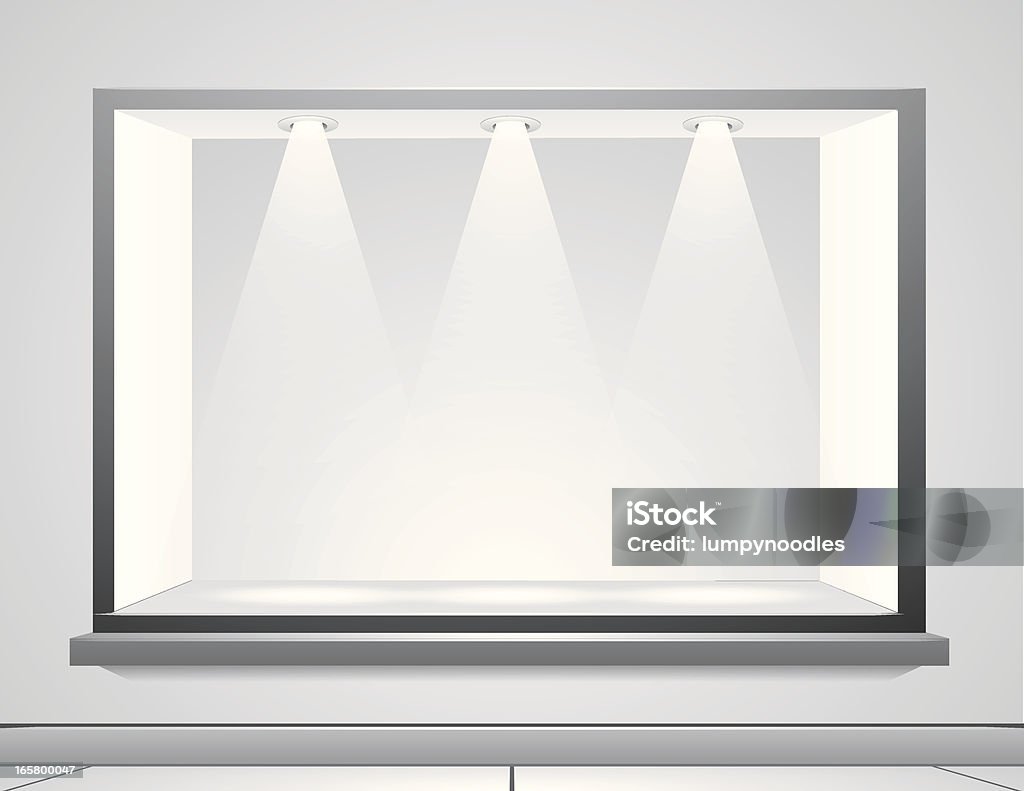 Дисплея окна - Векторная графика Окно магазина роялти-фри