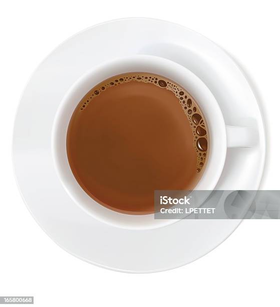 Кофевекторная Иллюстрация — стоковая векторная графика и другие изображения на тему Чай - горячий напиток - Чай - горячий напиток, Чайная чашка, Кофе - напиток