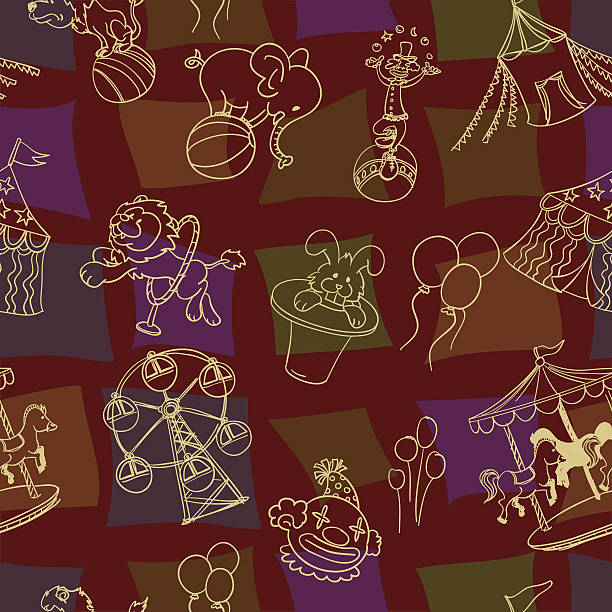 Cabaret Pattern Background 10+ Cabaret Hat Drawings Illustrations, Royalty-Free Vector Graphics ...