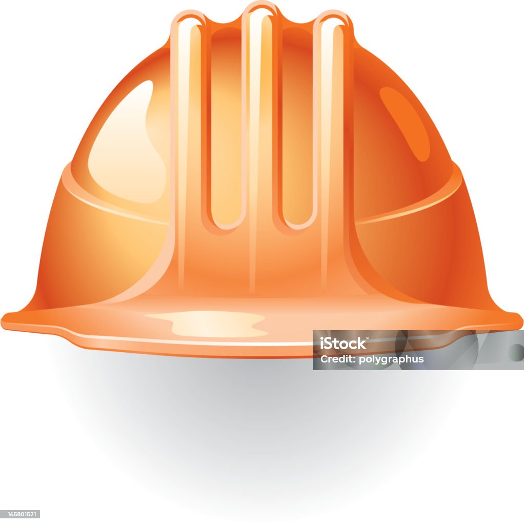 Bau-Helm - Lizenzfrei Bauarbeiterhelm Vektorgrafik