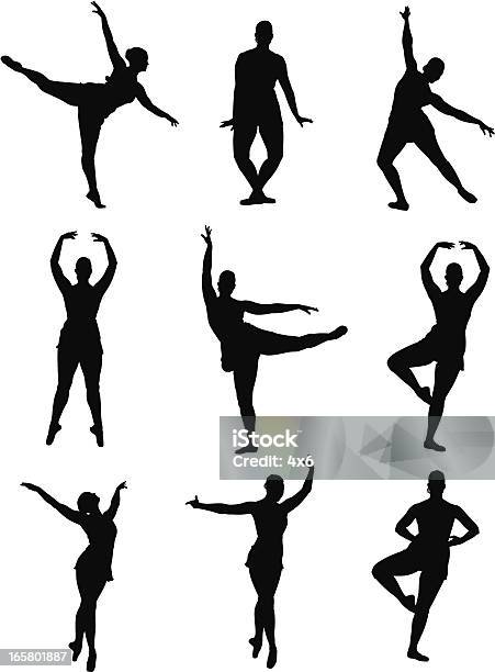 Ballerine Vecteurs libres de droits et plus d'images vectorielles de Vectoriel - Vectoriel, Danseur de ballet, Femmes