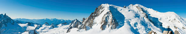 istock Mont Blanc snow summit super panorama Alps France 165802551