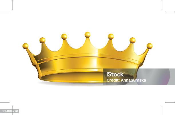 골드 왕관 왕관에 대한 스톡 벡터 아트 및 기타 이미지 - 왕관, 금-금속, 금색