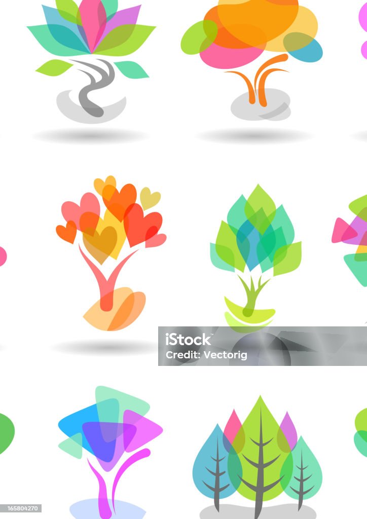 Tree Symbol Stock Illustration - Download Image Now - Abstract, Tree ...