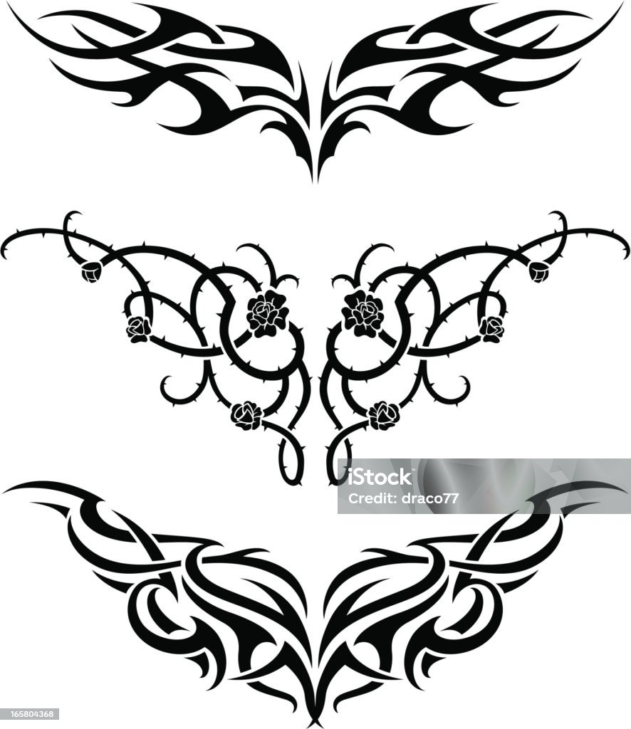 Tatuaje de - arte vectorial de Tatuaje libre de derechos