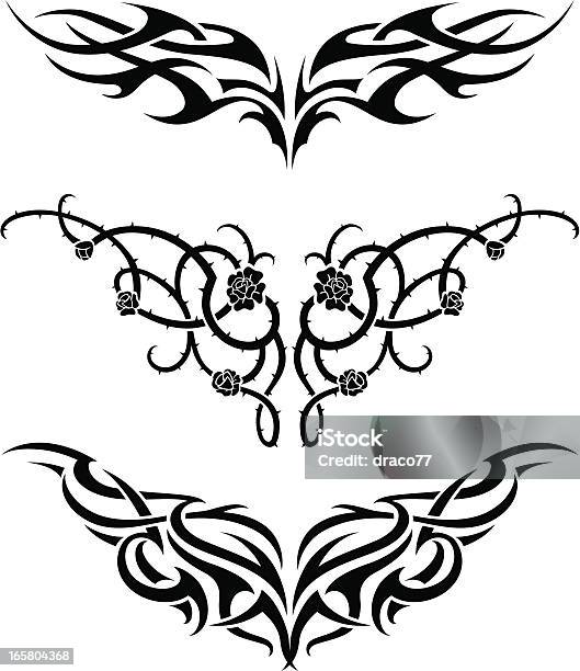 Tattoo Set Stock Illustration - Download Image Now - Tattoo, Indigenous  Culture, Thorn - iStock
