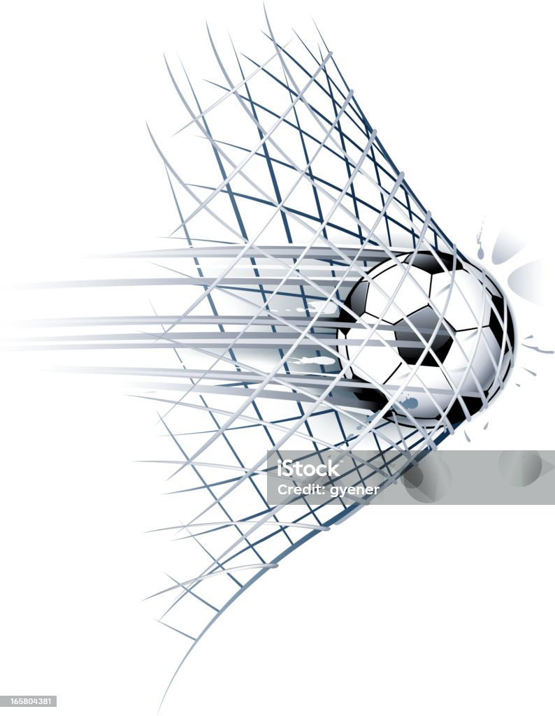 soccer goal drawn of vector soccer ball goal illustrations. Goal - Sports Equipment stock vector