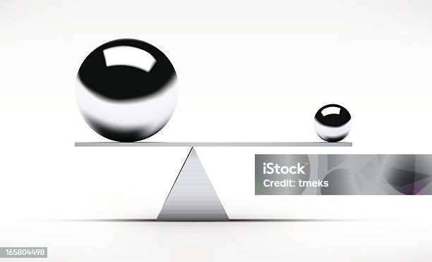 Balance Concept Stock Illustration - Download Image Now - Three Dimensional, Balance, Weight Scale