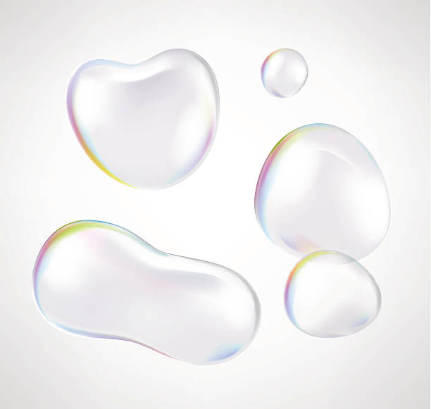 Bubbles Illustration of soap bubbles with transparency in eps10 soap stock illustrations