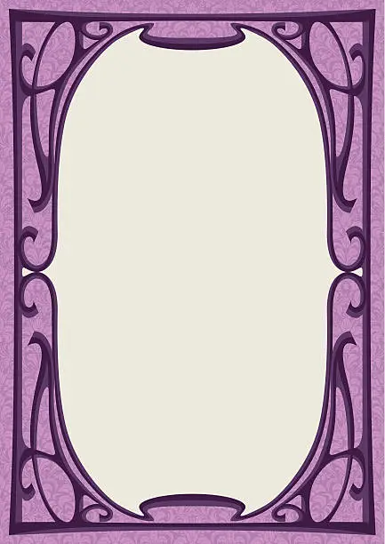 Vector illustration of Vintage Frame