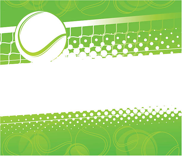 tenis tle - tennis silhouette vector ball stock illustrations