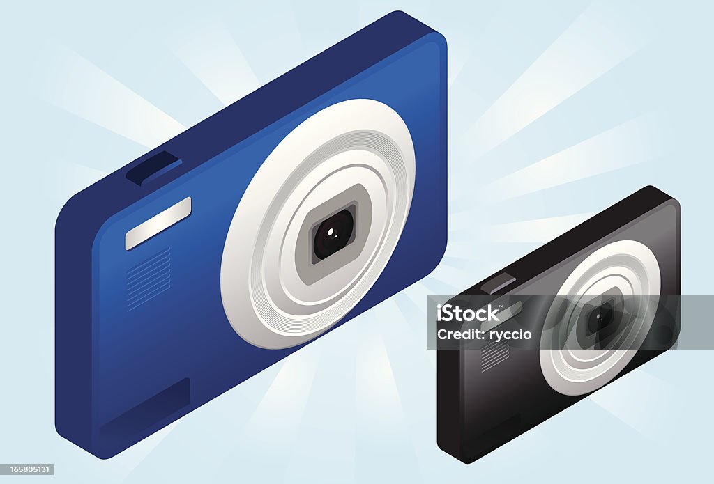 Camera Isometric Sample Compact Camera Isometric Stock Illustration - Download Image Now ...