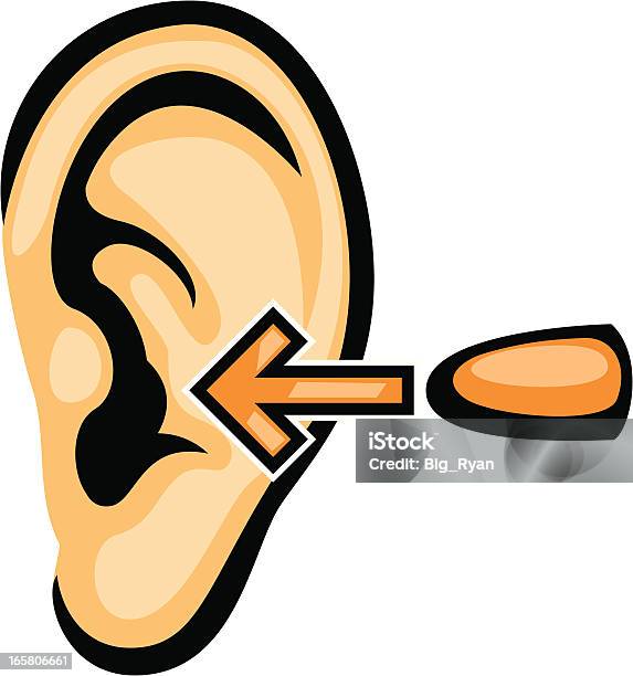 Usa Tampões De Ouvido - Arte vetorial de stock e mais imagens de Protetor Auricular - Protetor Auricular, Banda desenhada - Produto Artístico, Barulho