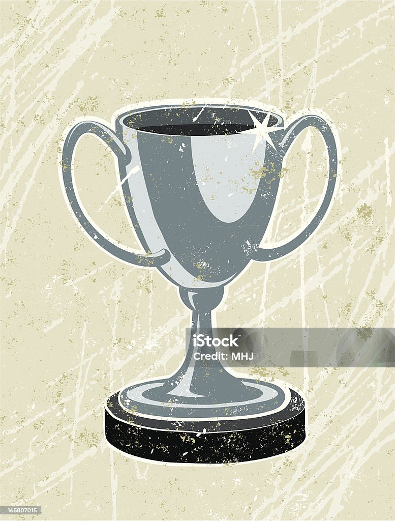 Simple Silver Trophy Stock Illustration - Download Image Now - Trophy -  Award, Retro Style, Perfection - iStock