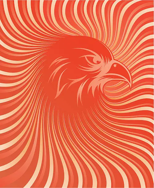 Vector illustration of eagle
