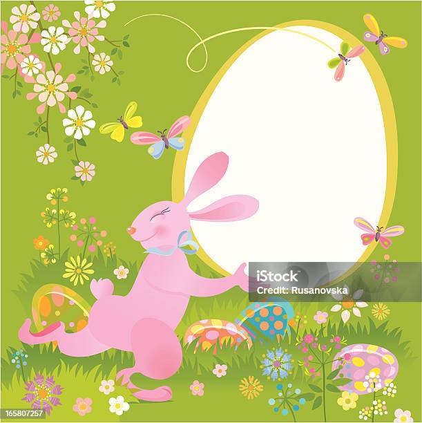 Coniglietto Di Pasqua - Immagini vettoriali stock e altre immagini di Coniglietto di Pasqua - Coniglietto di Pasqua, Animale, Bocciolo