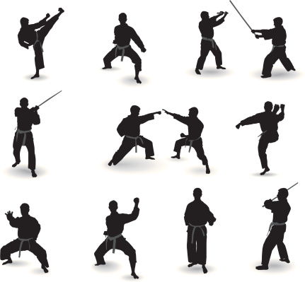 Several well-known martial arts.