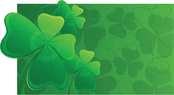 Vector illustration of St. Patrick's Day background