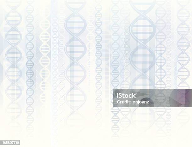 Vetores de Sem Costura Fundo De Dna e mais imagens de DNA - DNA, Padrão, Modelo de Hélice