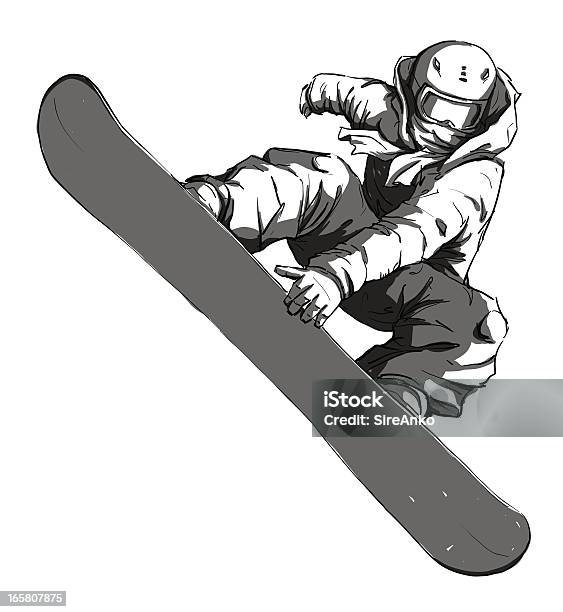 Sport - Immagini vettoriali stock e altre immagini di Snowboard - Snowboard, Tavola da snowboard, Grafica computerizzata
