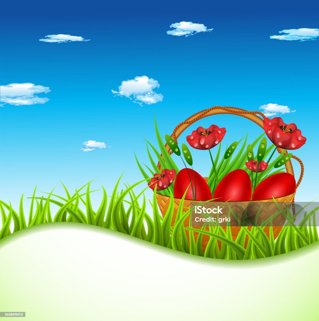 Banner EPS 10. Elements are layered.Opacity and transparency used. Easter stock vector