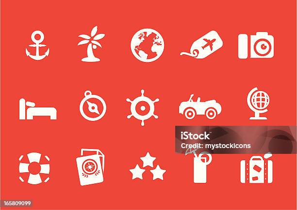 Metro Tourism Icon Set Stock Illustration - Download Image Now - Air Vehicle, Airplane, Airplane Ticket