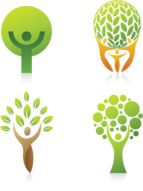 Tree People Design 710+ Tree People Icon Stock Illustrations, Royalty-Free Vector Graphics ...