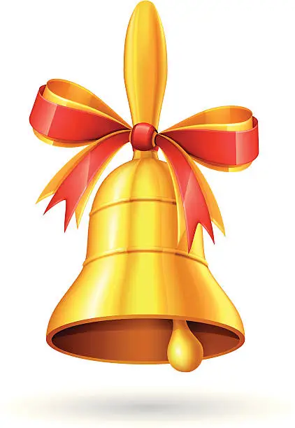 Vector illustration of Jingle bell