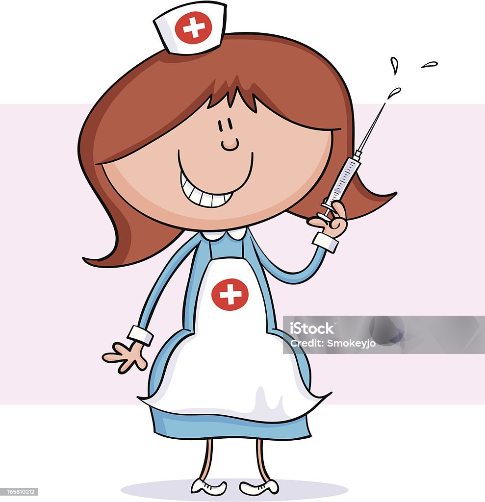 Nurse Stock Illustration - Download Image Now - Humor, Female Nurse, Nurse  - iStock