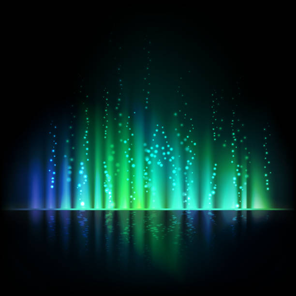 Magic Light Background Stock Illustration - Download Image Now - Green  Color, Blue, Defocused - iStock