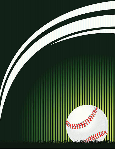 야구공 배경기술 - baseballs baseball sport summer stock illustrations