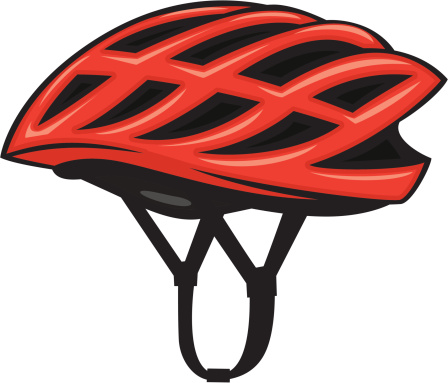 modern style bicycle helmet